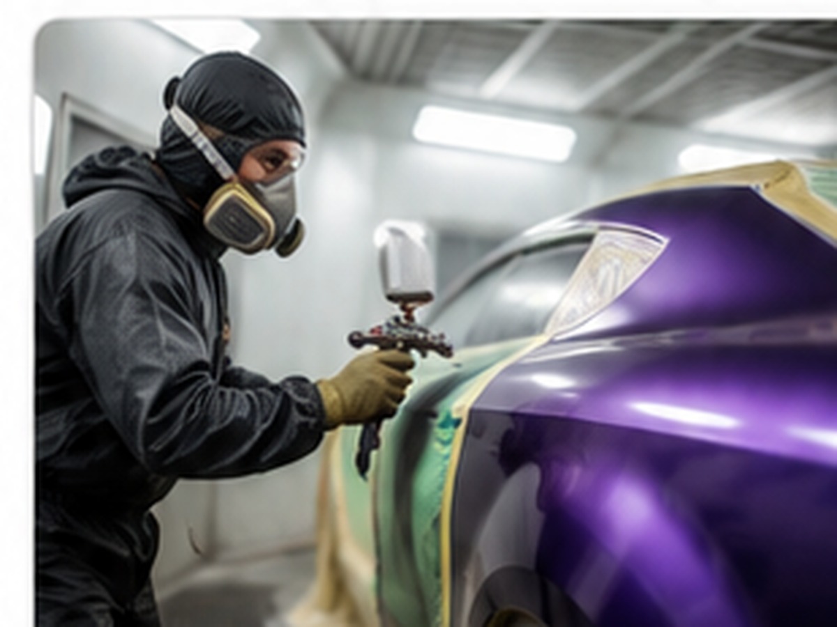 Custom automotive paint services in Iowa City, IA