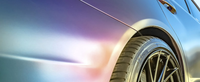 custom paint on a car