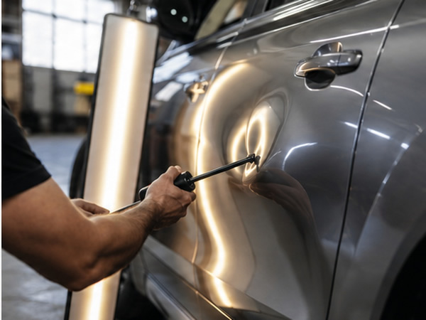 Paintless dent repair in Iowa City, IA